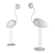 Modern Scandinavian Design Floor Lamp 3D model small image 2