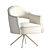 Adara Desk Chair in Knoll Natural 3D model small image 3