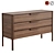 MODIS Interiors Lounge Oak Dresser 3D model small image 1