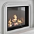 Impression 2G L Fireplace Wall 3D model small image 4