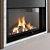 Romotop 3D Fireplace Wall Set 3D model small image 2