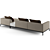 Luxury Fendi Casa Five Sofa 3D model small image 4