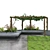 Vine Pergola Garden 3D Model 3D model small image 4