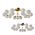 Globe-Style LED Ceiling Chandelier 3D model small image 1