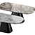 Marble Dining Table by Modnodesign 3D model small image 2