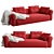 Cassina SENGU BOLD 2s: Fur Rendering 3D model small image 1