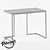 Sienna Loft Style Writing Desk 3D model small image 2