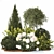 Urban Oasis Collection: Shrubs & Trees 3D model small image 1