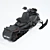 Renegade X-RS Turbo Snowmobile 3D model small image 2