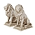 Regal Lion Sitting Sculpture 3D model small image 2