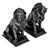 Regal Lion Sitting Sculpture 3D model small image 5