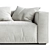 Modern Elegance: SHANGAI Fabric Sofa 3D model small image 3