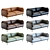 Premium 3D Wells Leather Sofa 3D model small image 2