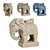 Exquisite Asian Elephant Sculpture 3D model small image 1