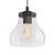 Vintage Clear Glass Pendant Lights 3D model small image 1