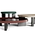Minimalist Louver Coffee Tables 3D model small image 2