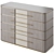 Elegant AGRA Chest Drawers 3D model small image 4