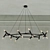  Modern Chandelier Pendant Light 3D model small image 3