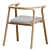 Condehouse Splinter Armchair: Elegant Design 3D model small image 7