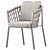 Karel Outdoor Table & Chair 3D model small image 2