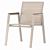 Lora Garden Chair, Elegant Design 3D model small image 1