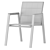 Lora Garden Chair, Elegant Design 3D model small image 3
