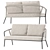 Mess Garden Seating Set 3D model small image 1