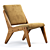 Modern H Armchair 3D Model 3D model small image 3