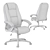 Ergonomic Leather Office Chair 3D model small image 7