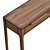 Modern Oak Console with Drawers 3D model small image 6