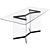 Prisma Dining Table: 180x90x75 mm 3D model small image 2