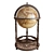 Global Bar Globe Stand Smooth 3D model small image 2