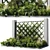 Garden Ivy Fence Set 3D 3D model small image 2