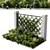 Garden Ivy Fence Set 3D 3D model small image 3