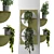 365 Plant Shelf Set: 3D Obj 3D model small image 4