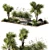 Lush Outdoor Plant Collection 15 3D model small image 1