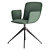 Elegant Desalto Calum Armchair 3D model small image 3