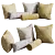 Emi Decorative Pillow Set 3D model small image 6