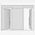 Aluminum Entry Door 204 3D model small image 5