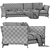 Modular Sofa Collection by Ceppi 3D model small image 7