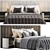 Restoration Hardware Modena Bed 3D model small image 4