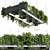 Modern Plant Light Hanging Pendant 3D model small image 2