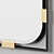 Sleek Modern Floor Mirror 3D model small image 3