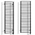  Sleek Steel Towel Radiator 3D model small image 1