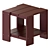 Modern Crate Style Side Tables 3D model small image 4