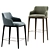Modern Bar Stool and Table 3D model small image 4
