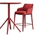 Modern Bar Stool and Table 3D model small image 6