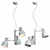 Lumion Kizzy Pendant Chandeliers 3D model small image 2