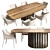 Modern Dorian Table For Stylish Dining 3D model small image 4