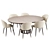 Sleek Dining Set: Elegantly Styled 3D model small image 2